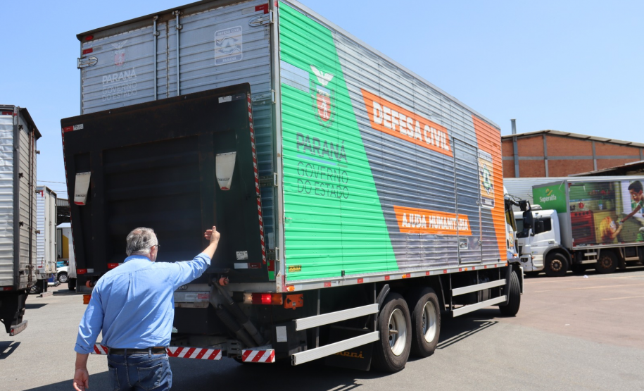 Doação de 12 toneladas