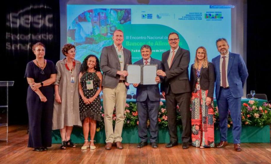 MDS firma parceria com Rede de Bancos de Alimentos para ações de combate à fome