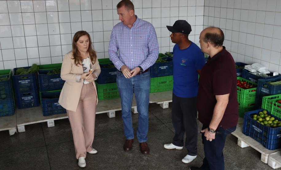 Visita deputada Leandre Dal Ponte