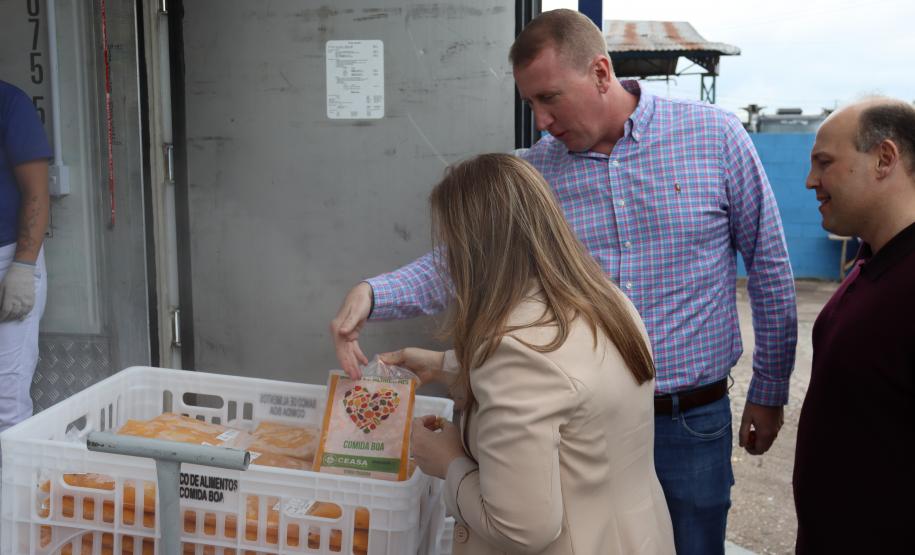 Visita deputada Leandre Dal Ponte