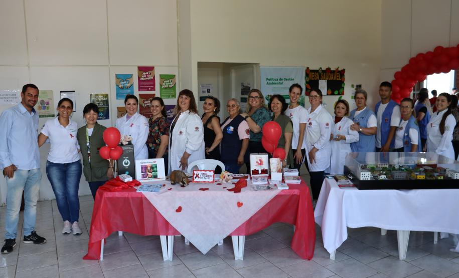 Ceasa Curitiba sedia ações do Dezembro Vermelho