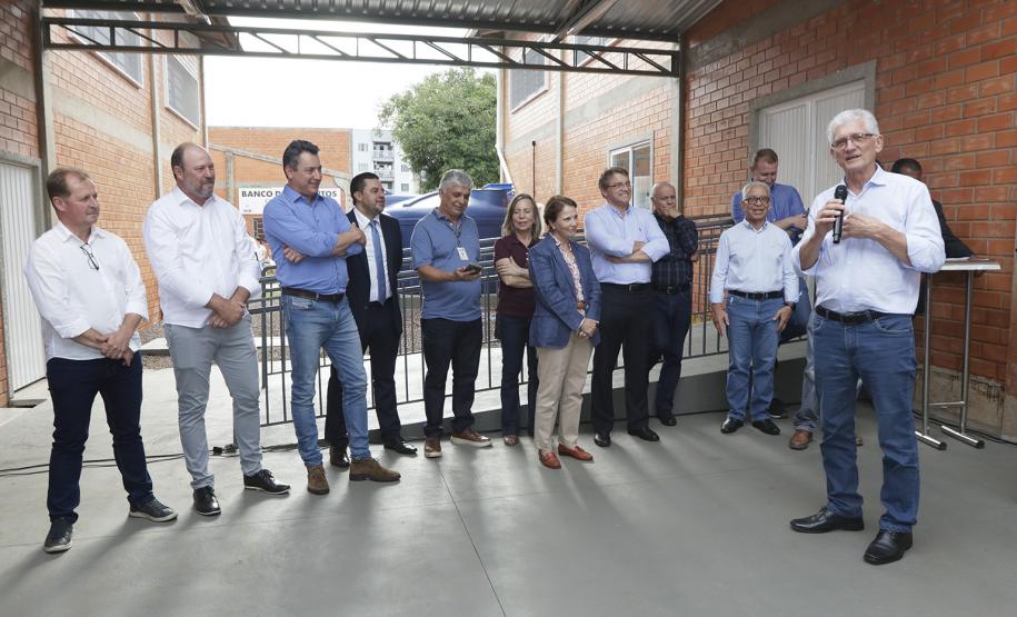 Com apoio do Governo do Estado, Toledo inaugura banco de alimentos municipal