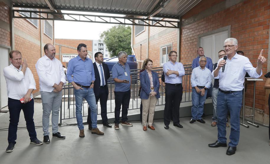 Com apoio do Governo do Estado, Toledo inaugura banco de alimentos municipal