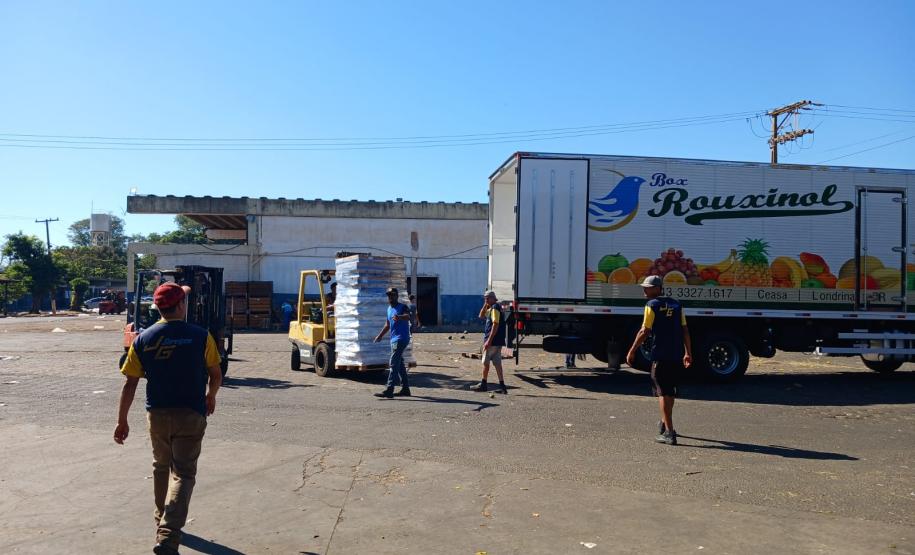 Ceasas do Paraná se mobilizam para fazer doações a população afetada no Rio Grande do Sul