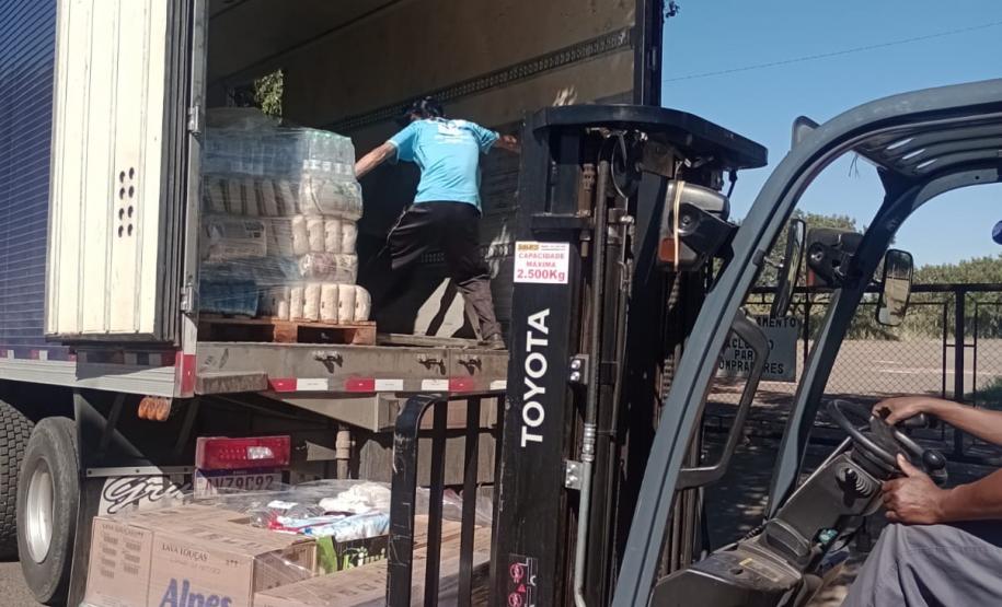 Ceasas do Paraná se mobilizam para fazer doações a população afetada no Rio Grande do Sul