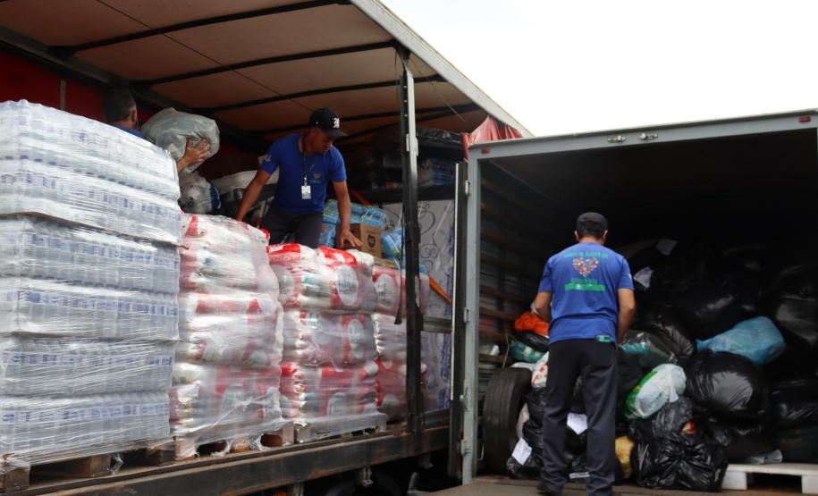 Ceasas do Paraná se mobilizam para fazer doações a população afetada no Rio Grande do Sul