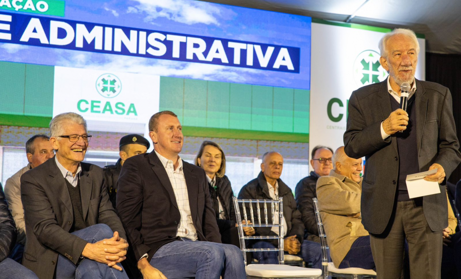 Ceasa Paraná inaugura