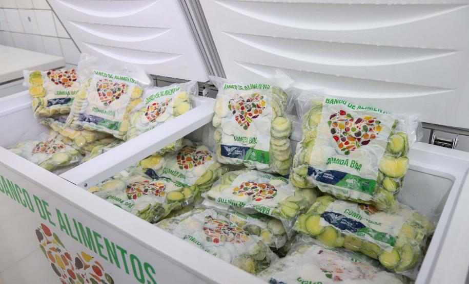 O governador Carlos Massa Ratinho Junior e o ministro do Desenvolvimento Agrário e Agricultura Familiar, Paulo Teixeira, visitam a Ceasa Curitiba nesta sexta-feira (08).