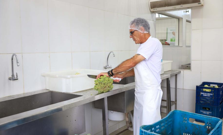 O governador Carlos Massa Ratinho Junior e o ministro do Desenvolvimento Agrário e Agricultura Familiar, Paulo Teixeira, visitam a Ceasa Curitiba nesta sexta-feira (08).