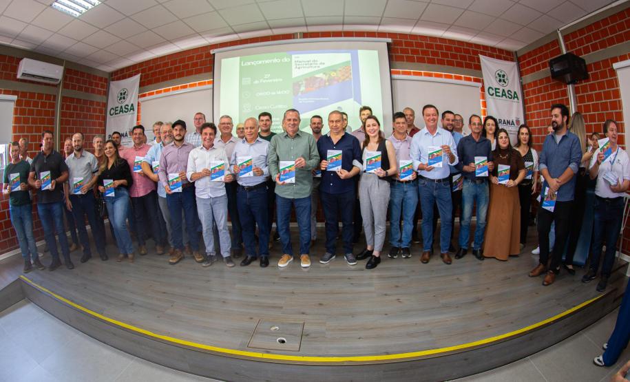 Ceasa Paraná sedia lançamento do Manual do Secretário de Agricultura de 2025
