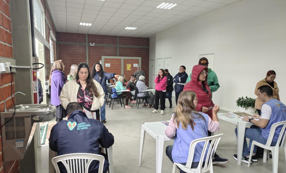 Mutirão de vacinação movimentou a Ceasa Curitiba