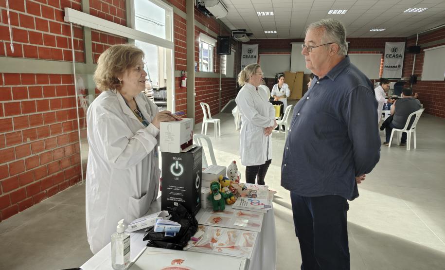 Mutirão de vacinação movimentou a Ceasa Curitiba