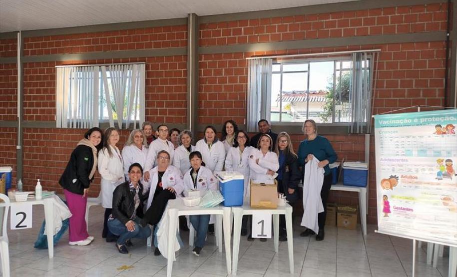 Mutirão de vacinação movimentou a Ceasa Curitiba