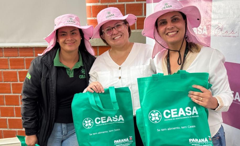 Ceasa Paraná promove ação pra o Dia da Mulher