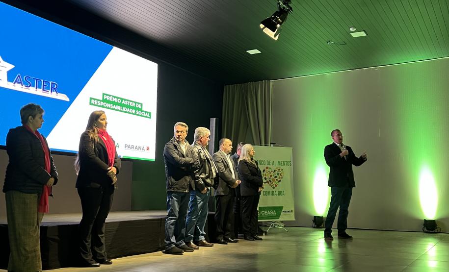 Ceasa Paraná celebra conquistas do Banco de Alimentos Comida Boa em jantar de agradecimento em Cascavel