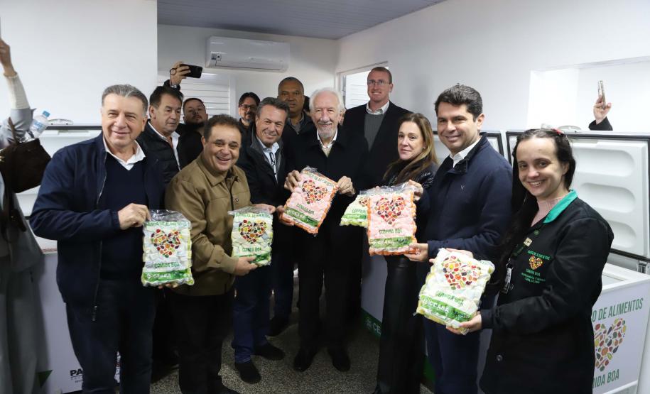 Estado moderniza Banco de Alimentos da Ceasa Cascavel