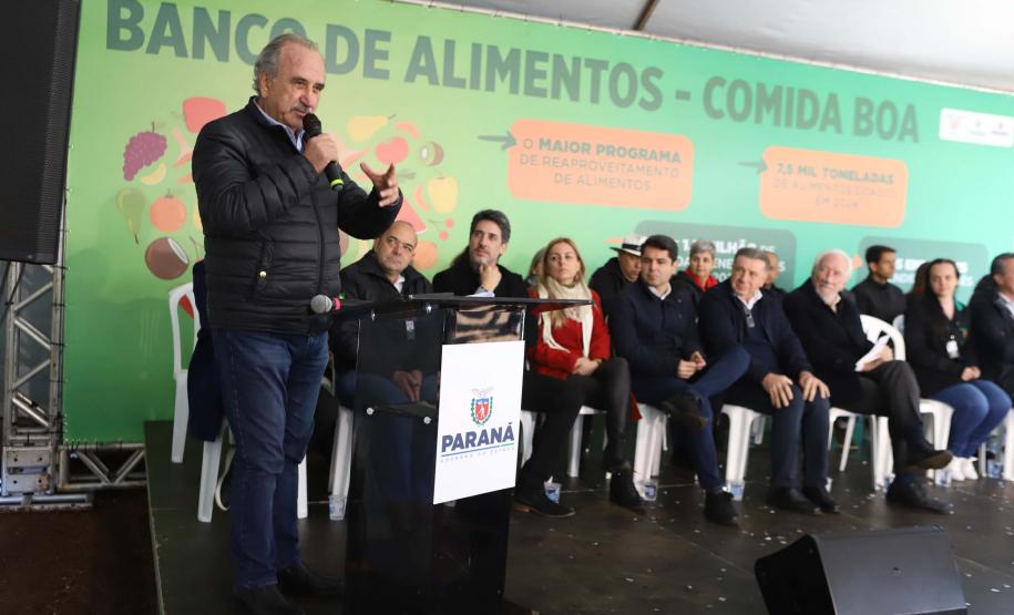 Estado moderniza Banco de Alimentos da Ceasa Cascavel