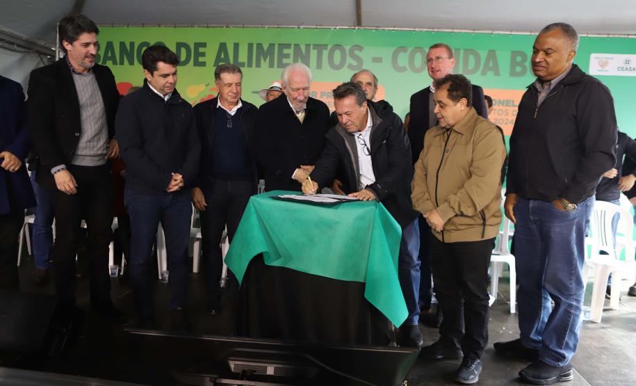 Estado moderniza Banco de Alimentos da Ceasa Cascavel