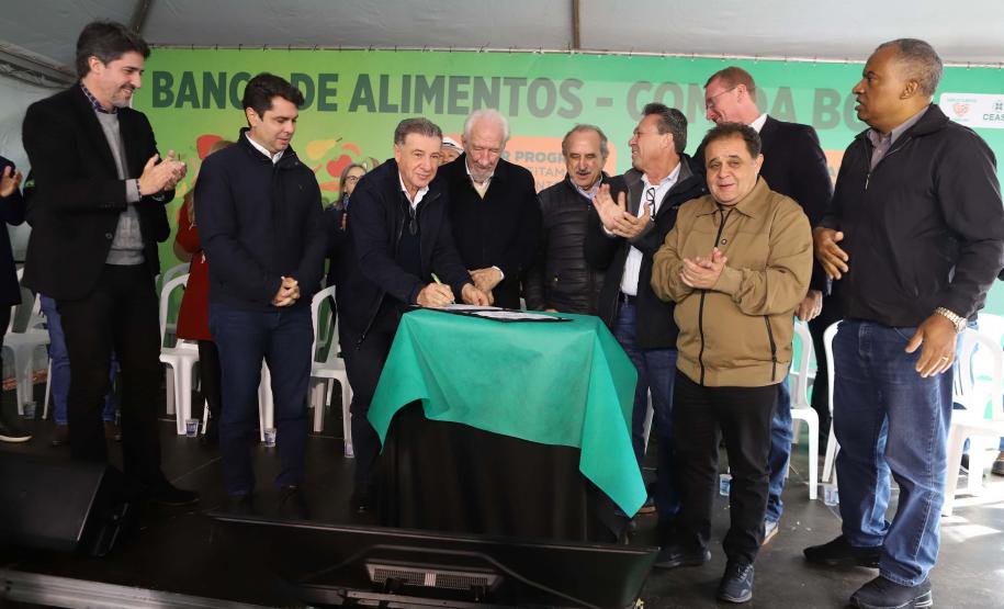 Estado moderniza Banco de Alimentos da Ceasa Cascavel
