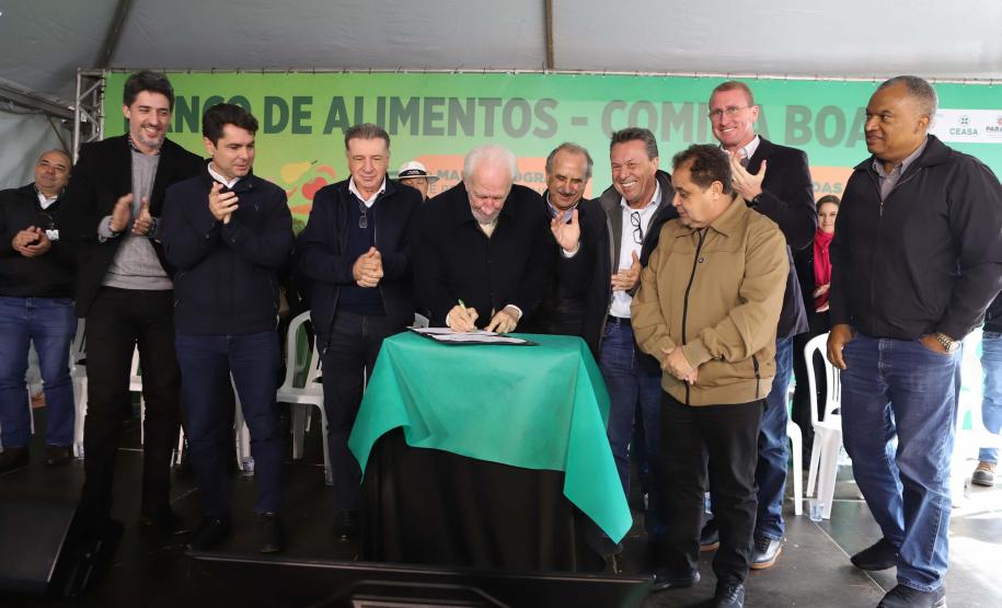 Estado moderniza Banco de Alimentos da Ceasa Cascavel
