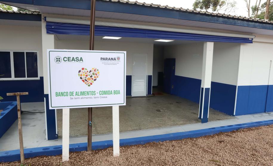 Estado moderniza Banco de Alimentos da Ceasa Cascavel