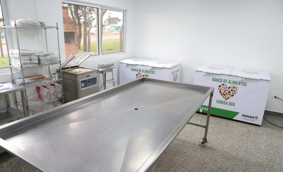 Estado moderniza Banco de Alimentos da Ceasa Cascavel