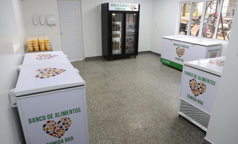 Estado moderniza Banco de Alimentos da Ceasa Cascavel