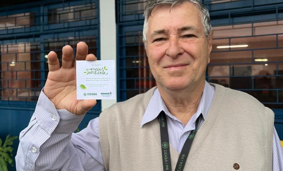 Ceasa Paraná faz ações especiais no Dia Mundial do Meio Ambiente