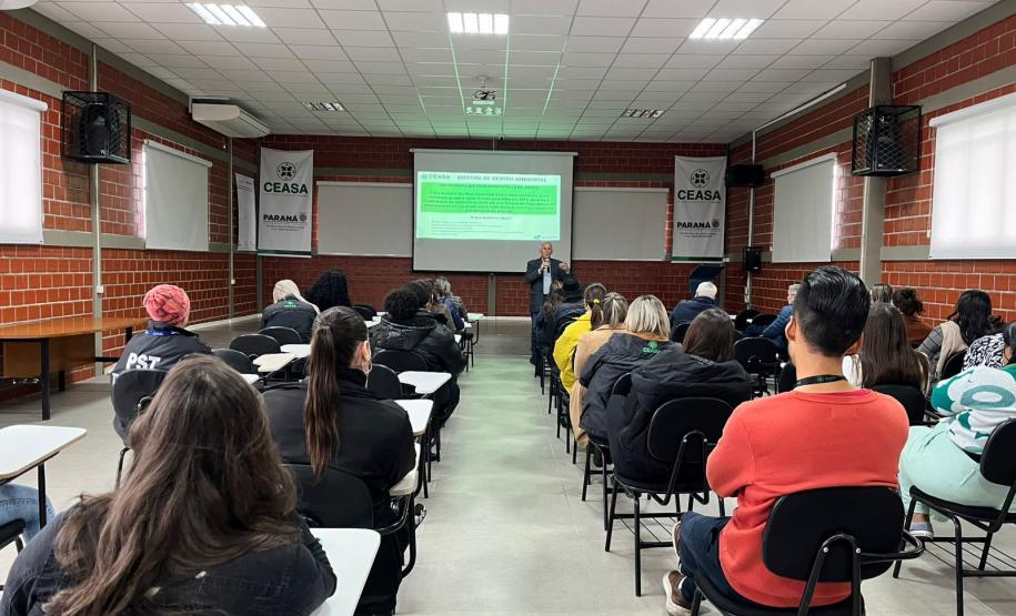Segunda turma que participou do treinamento sobre Sistema de Gestão Ambiental