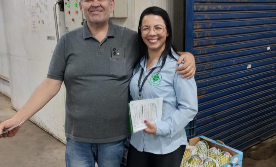 Ceasa Londrina faz ações de orientação para o descarte correto de resíduos