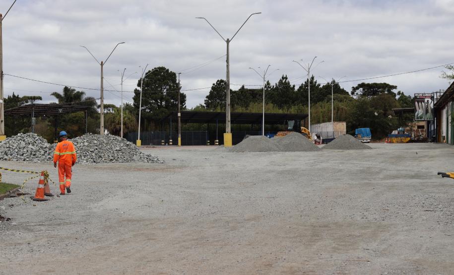 Ceasa paraná inicia obras de pavimentação na unidade de Curitiba