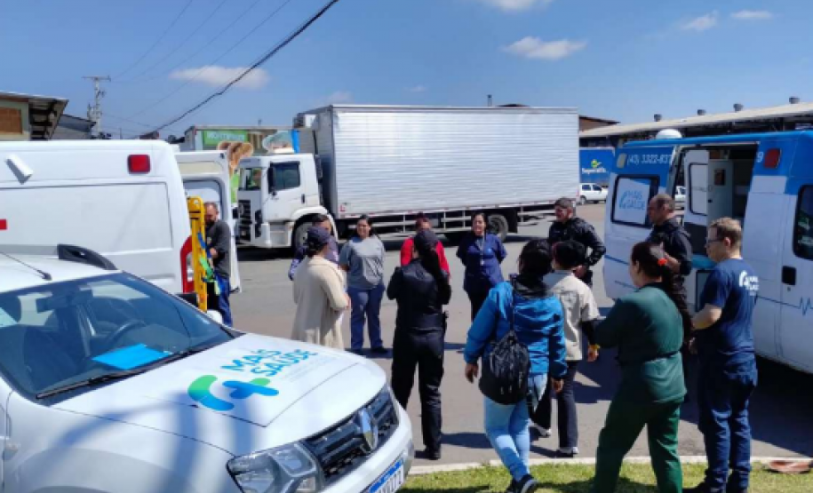 Ceasa Curitiba recebe curso de Primeiros Socorros e Resgate Básico