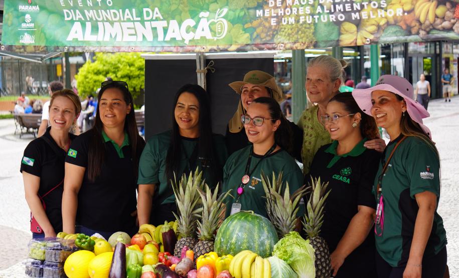 Sistema Estadual de Agricultura divulga ações durante o Dia Mundial da Alimentação