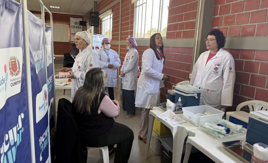 Circuito da Saúde faz mais de 500 atendimentos em ação na Ceasa Curitiba