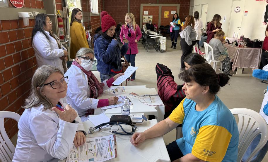 Circuito da Saúde faz mais de 500 atendimentos em ação na Ceasa Curitiba