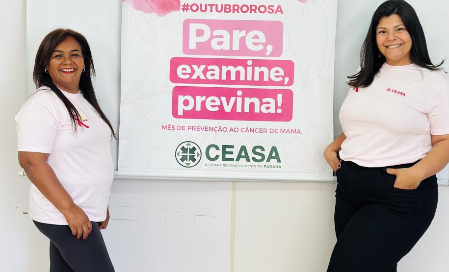 Ceasas de Curitiba e Foz do Iguaçu terão ações do Outubro Rosa