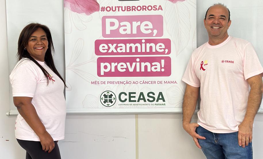 Ceasas de Curitiba e Foz do Iguaçu terão ações do Outubro Rosa