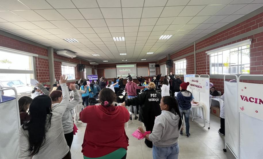 Circuito da Saúde faz mais de 500 atendimentos em ação na Ceasa Curitiba