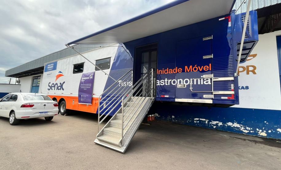 Carreta Senac chega à Ceasa Curitiba com cursos gratuitos em novembro