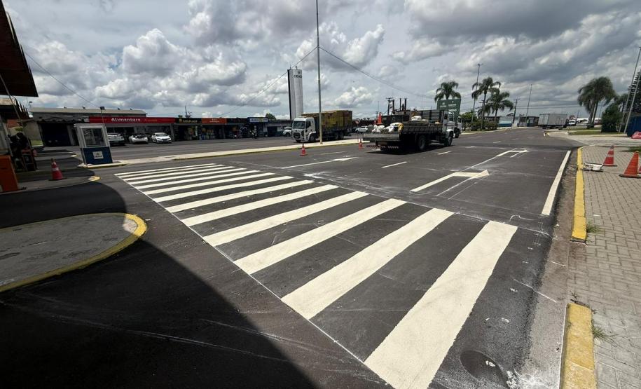 Ceasa Paraná entra na reta final das obras viárias na Unidade de Curitiba