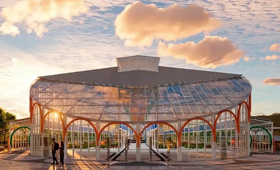 Mercado de Flores da Ceasa terá estrutura metálica e inspiração na identidade curitibana