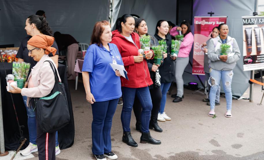 CEASA CURITIBA FEZ EVENTO DESTINADO AO DIA DA MULHER