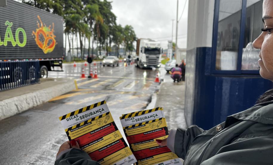 Ceasa Paraná orienta sobre cuidados de segurança no dia a dia das unidades