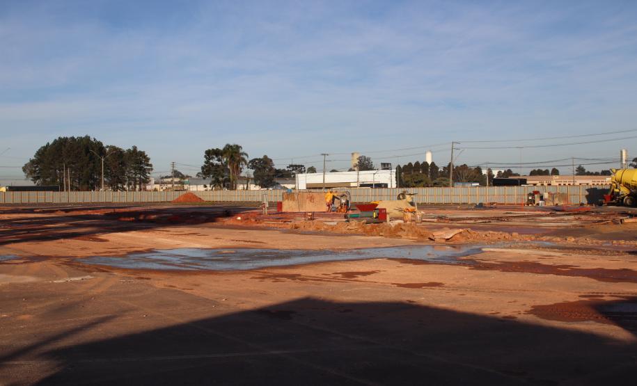 Ceasa Curitiba avança nas obras do novo Mercado de Flores com início das fundações