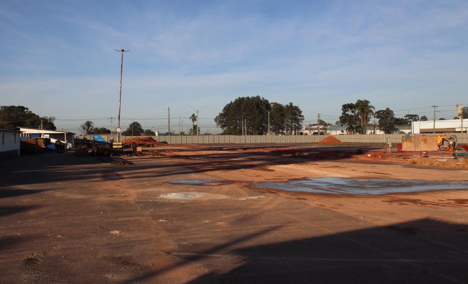 Ceasa Curitiba avança nas obras do novo Mercado de Flores com início das fundações