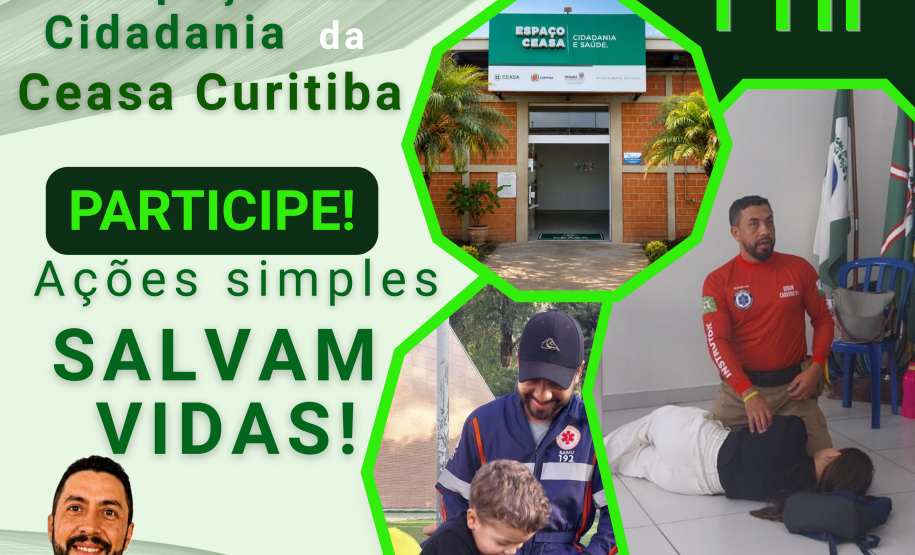 Capacitação gratuita vai ensinar técnicas de suporte básico de vida, atendimento pré-hospitalar e procedimentos para agir em casos de engasgo, queimaduras, fraturas e outras emergências envolvendo crianças, adultos e pessoas com necessidades especiais.