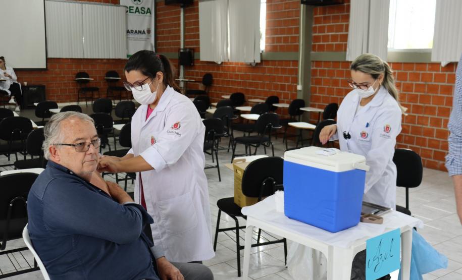Ceasa Curitiba terá dia de vacinação contra a gripe e outras ações de saúde