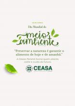Ceasa Paraná faz ações especiais no Dia Mundial do Meio Ambiente